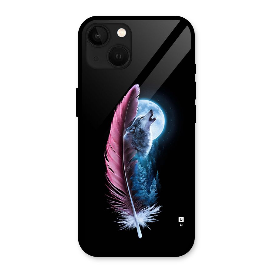 Night Howler Glass Back Case for iPhone 13
