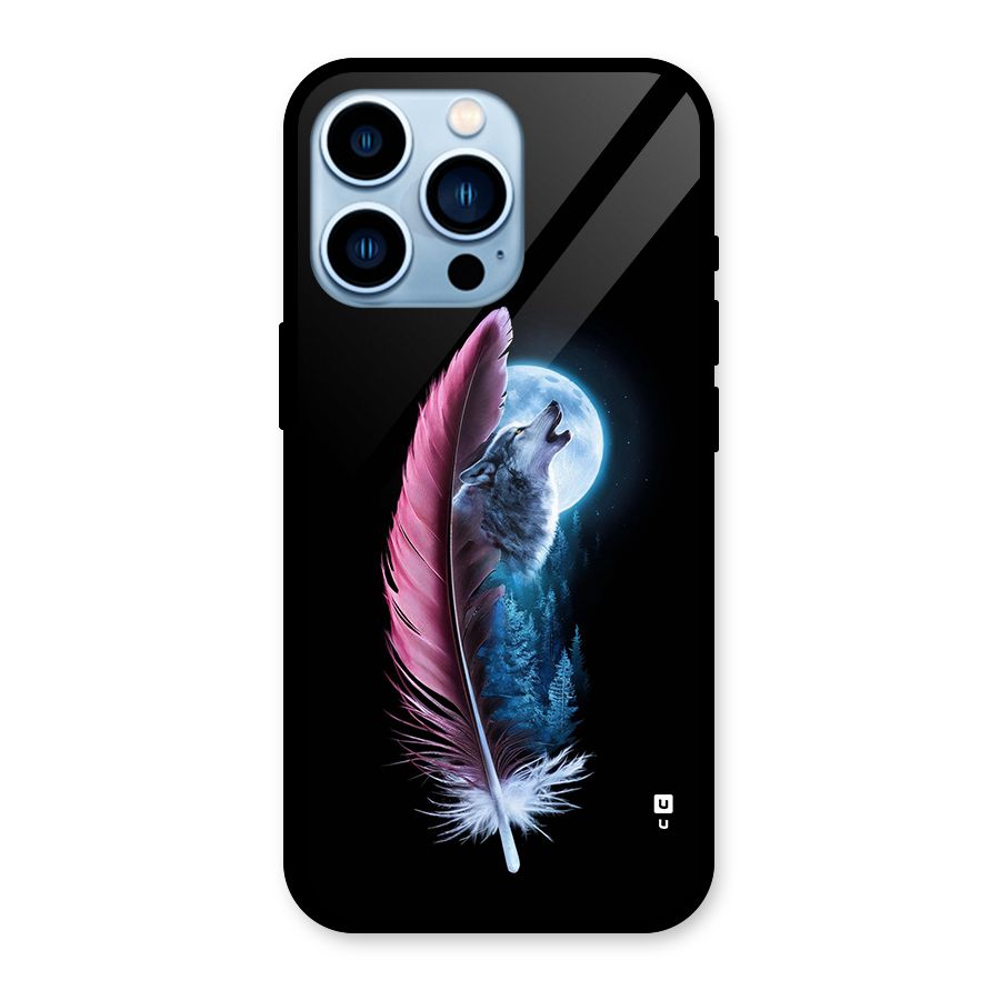 Night Howler Glass Back Case for iPhone 13 Pro