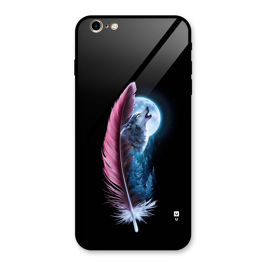 Night Howler Glass Back Case for iPhone 6 Plus 6S Plus