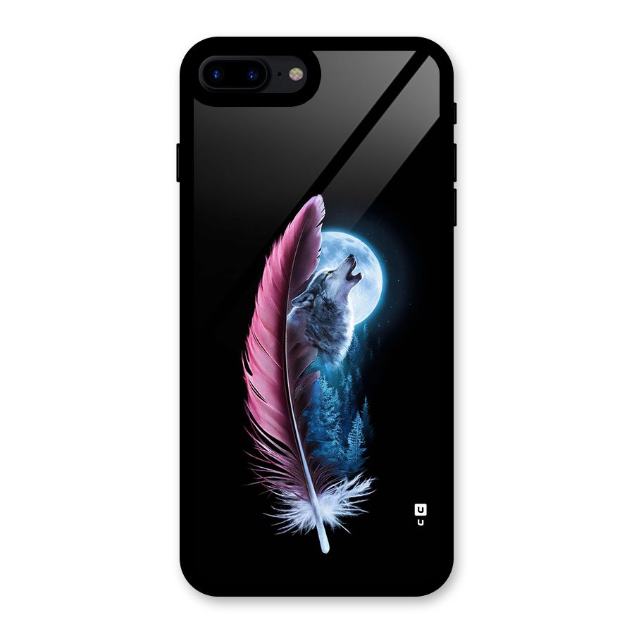 Night Howler Glass Back Case for iPhone 8 Plus