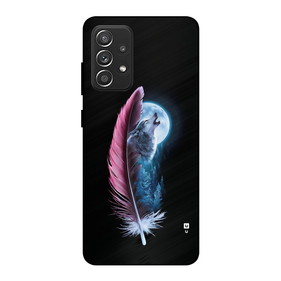 Night Howler Metal Back Case for Galaxy A52
