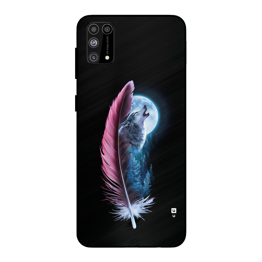 Night Howler Metal Back Case for Galaxy F41