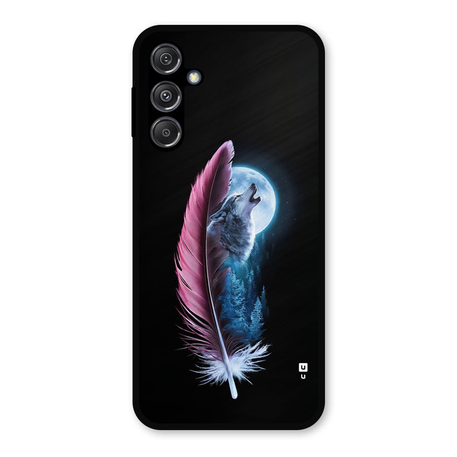 Night Howler Metal Back Case for Galaxy M34 5G