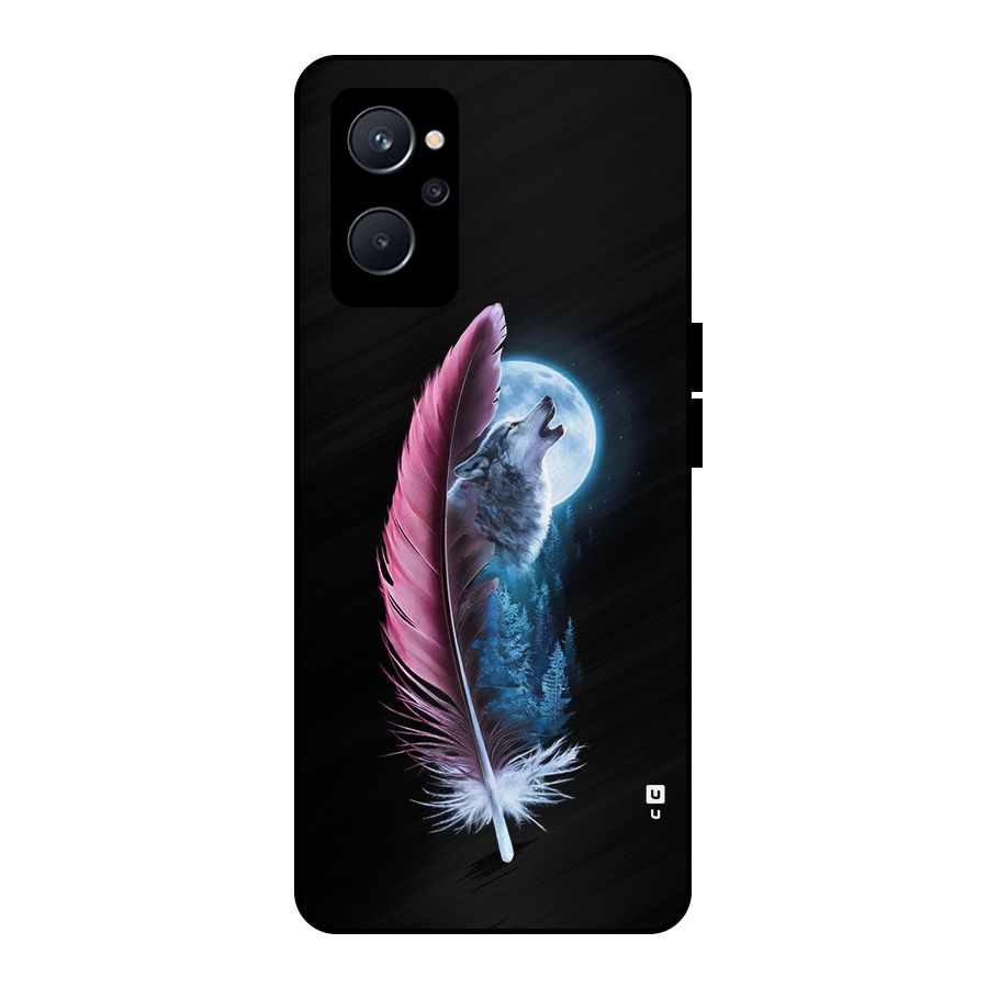 Night Howler Metal Back Case for Realme 9i 5G