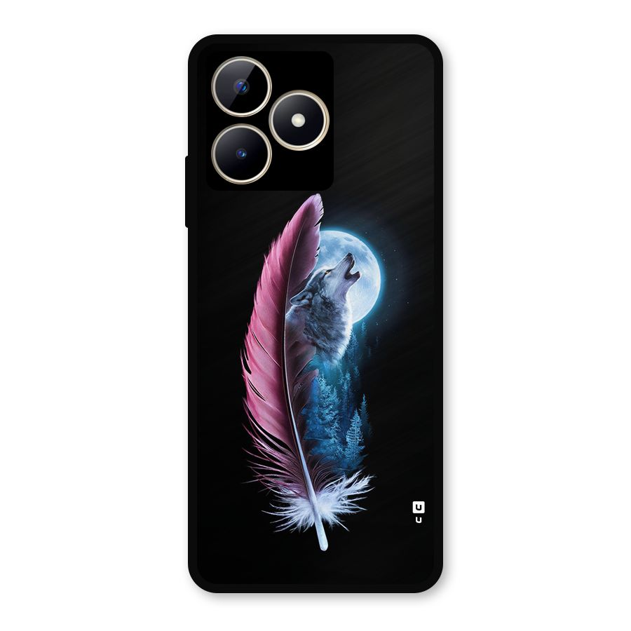 Night Howler Metal Back Case for Realme C53