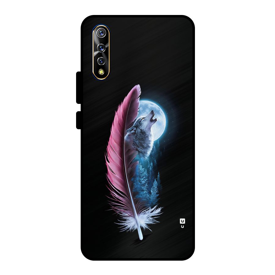 Night Howler Metal Back Case for Vivo S1