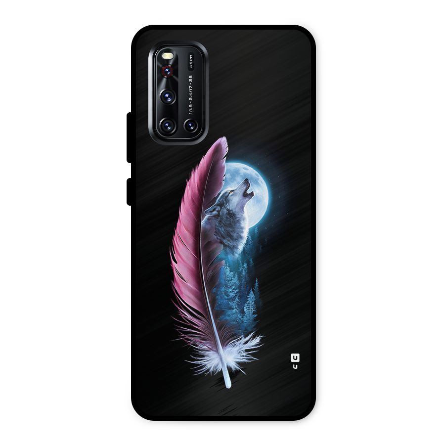 Night Howler Metal Back Case for Vivo V19