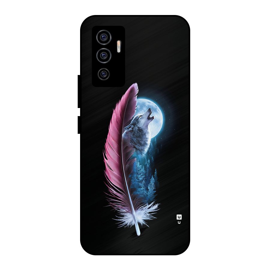 Night Howler Metal Back Case for Vivo V23e