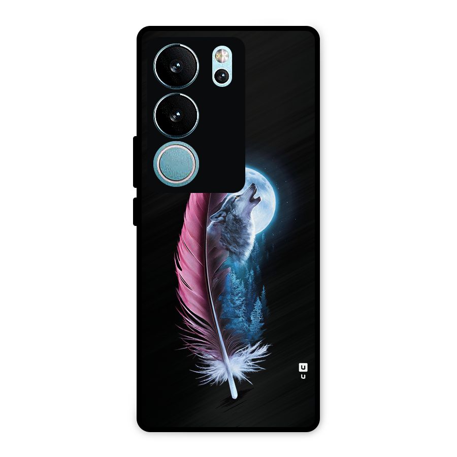 Night Howler Metal Back Case for Vivo V29