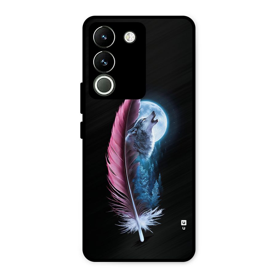 Night Howler Metal Back Case for Vivo Y200