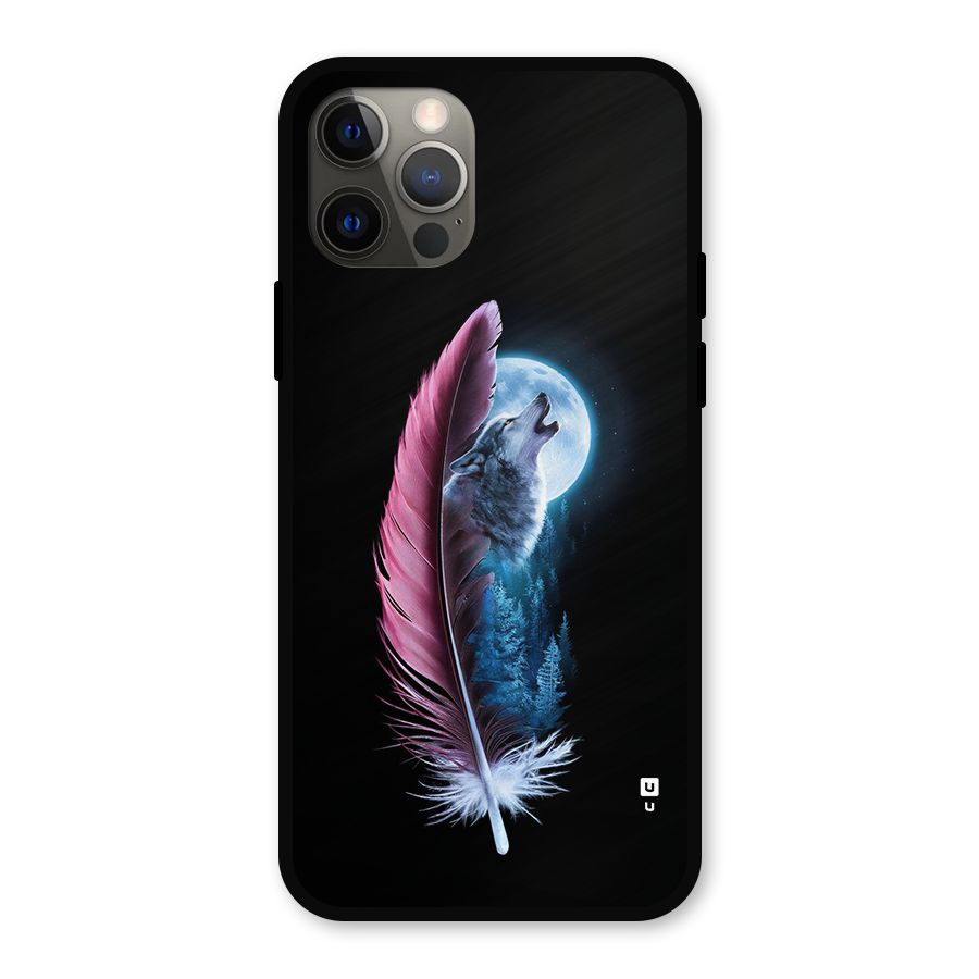 Night Howler Metal Back Case for iPhone 12 Pro