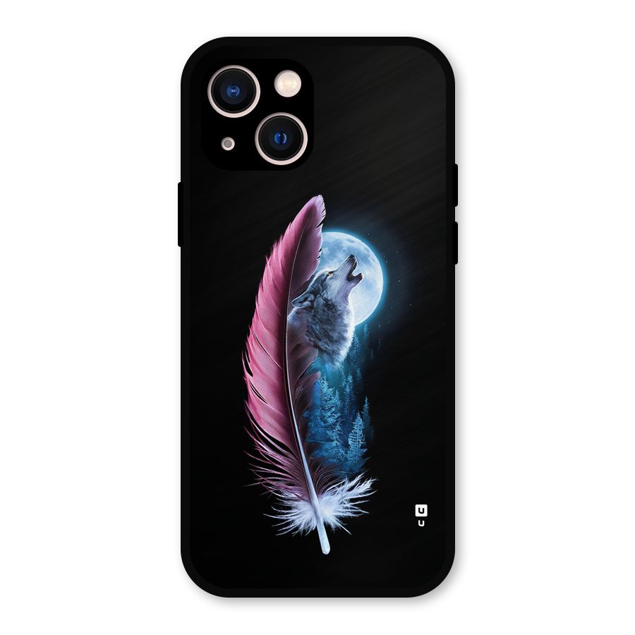 Night Howler Metal Back Case for iPhone 13
