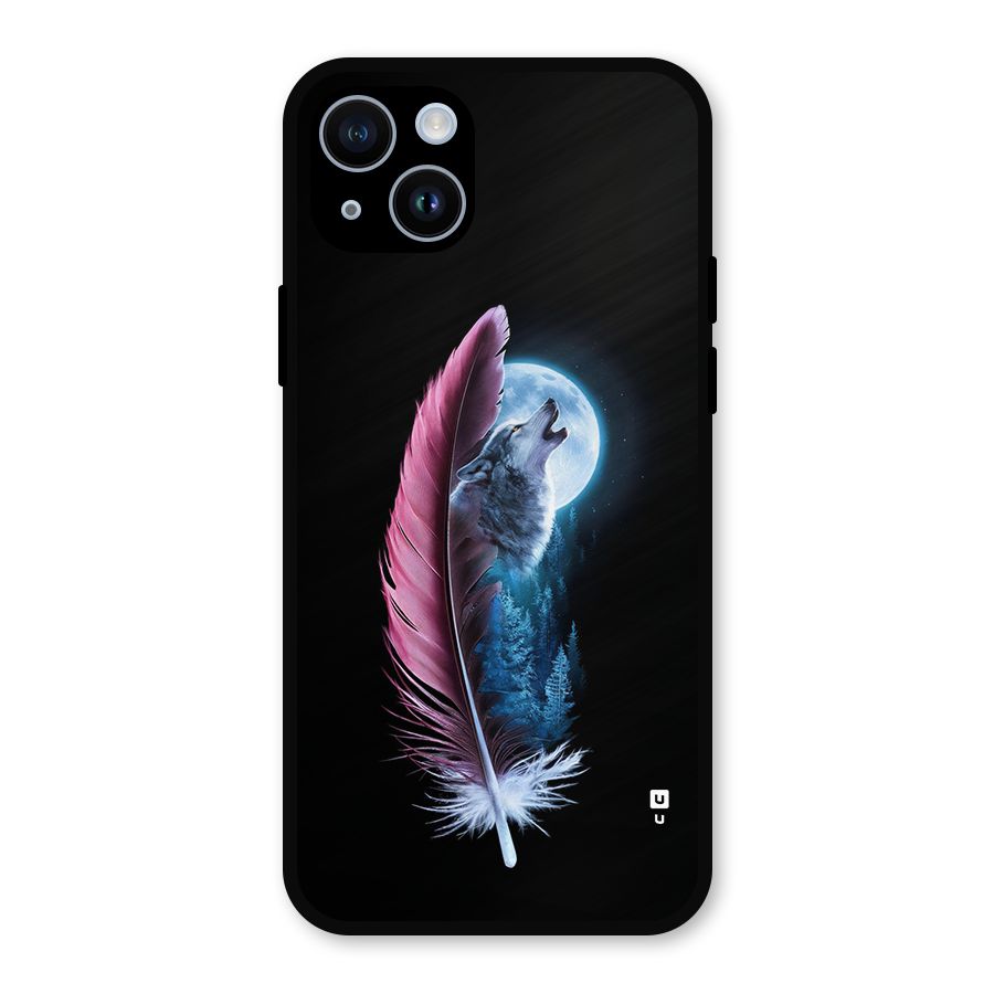 Night Howler Metal Back Case for iPhone 14