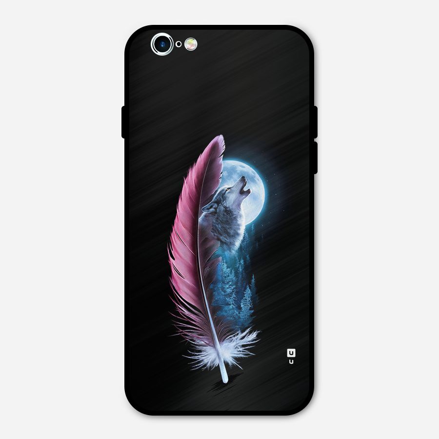 Night Howler Metal Back Case for iPhone 6 6s