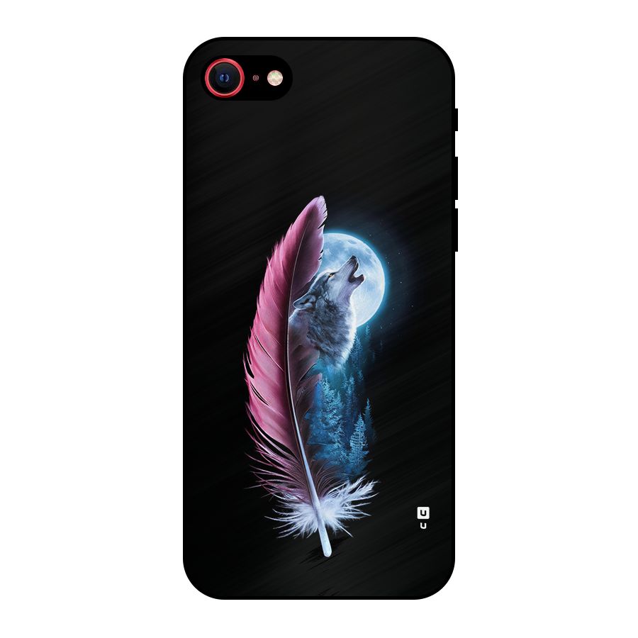 Night Howler Metal Back Case for iPhone SE 2022