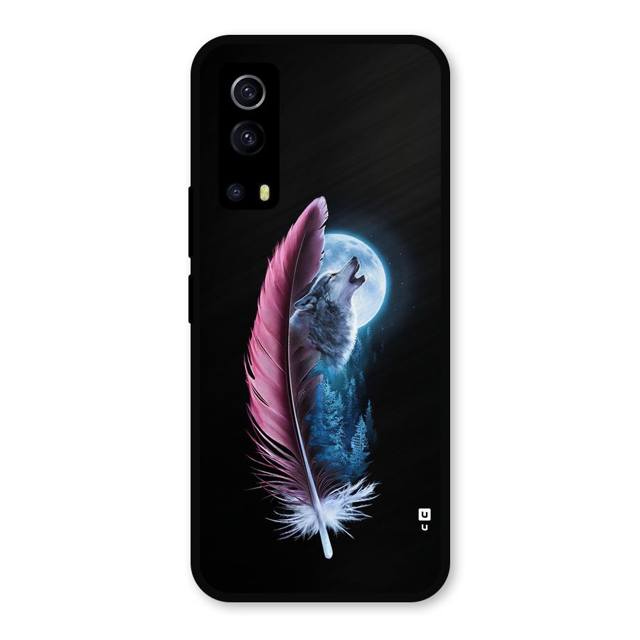 Night Howler Metal Back Case for iQOO Z3