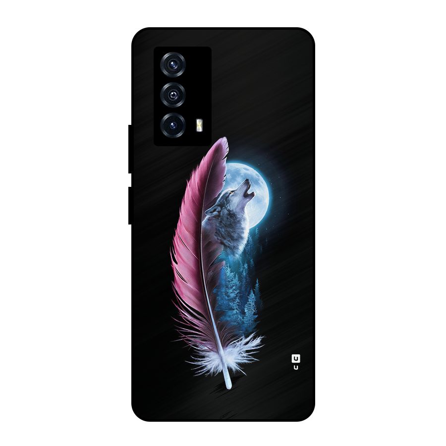 Night Howler Metal Back Case for iQOO Z5