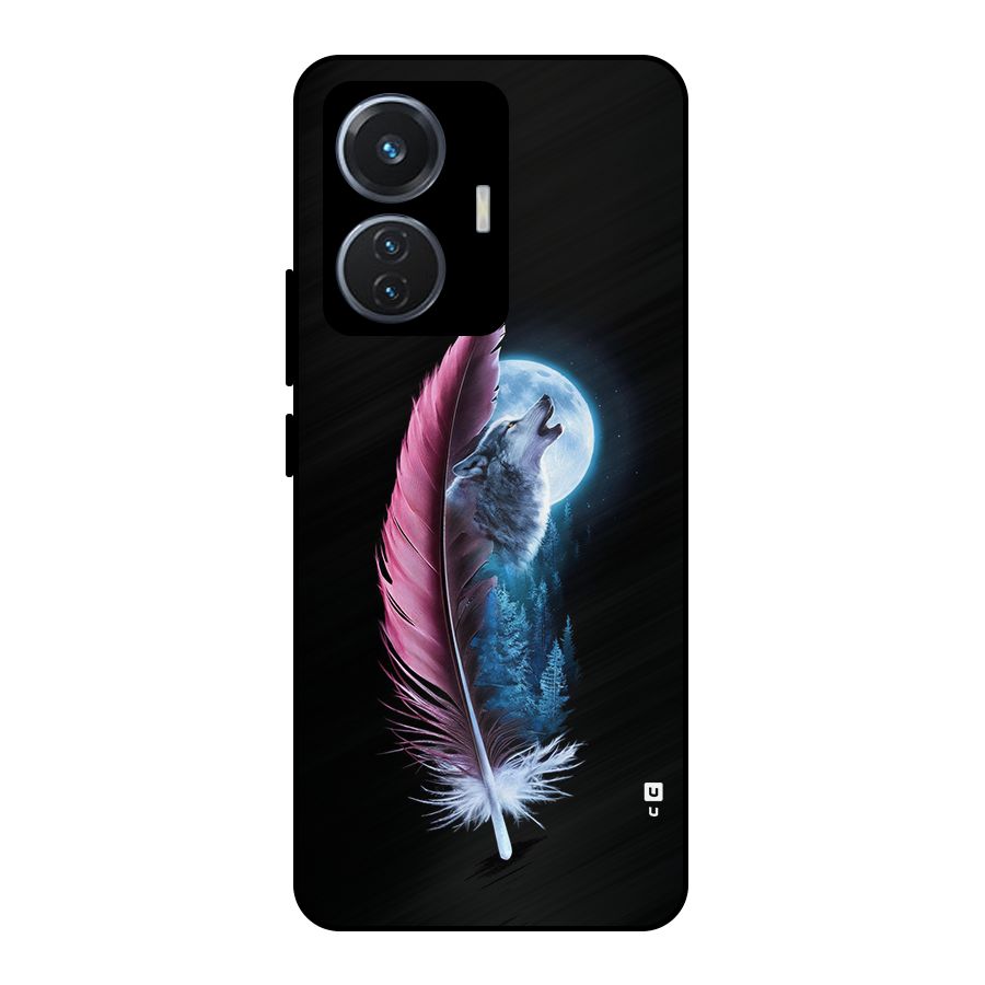 Night Howler Metal Back Case for iQOO Z6 44W