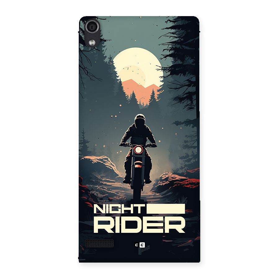 Night Rider Back Case for Ascend P6