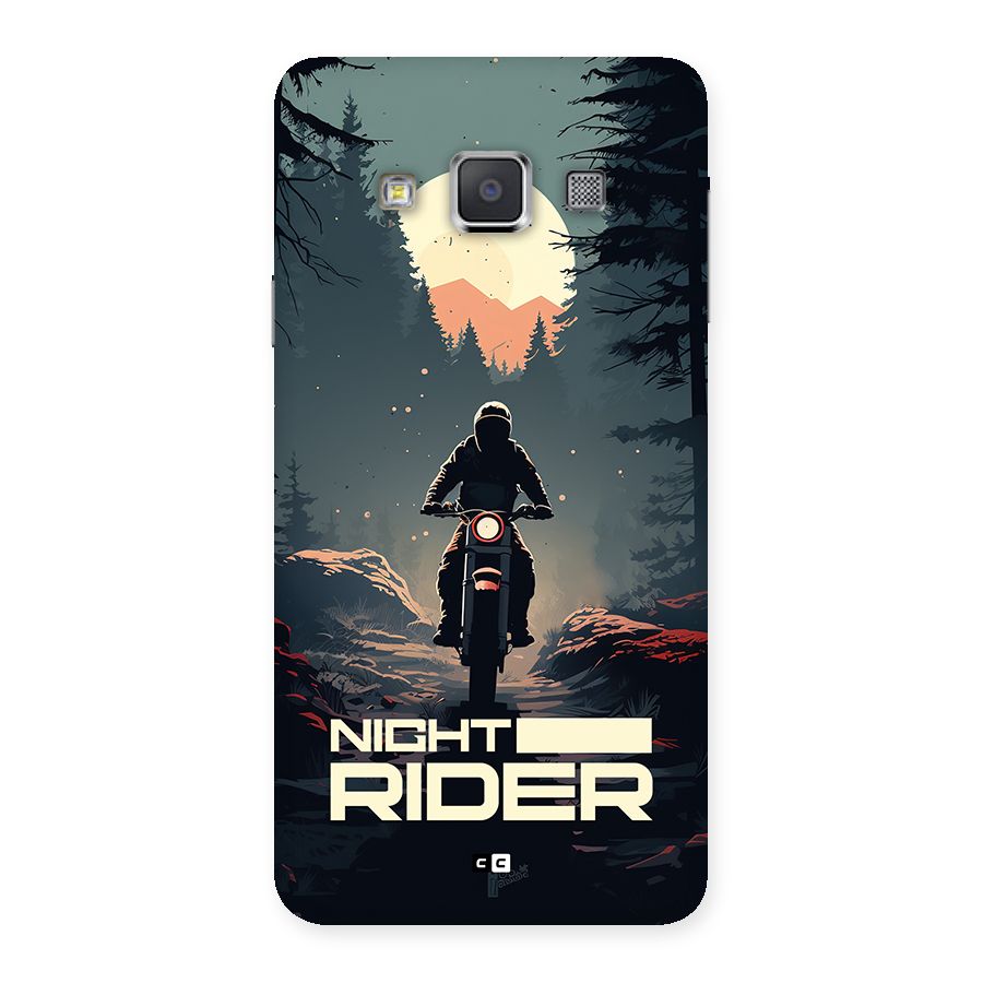 Night Rider Back Case for Galaxy A3