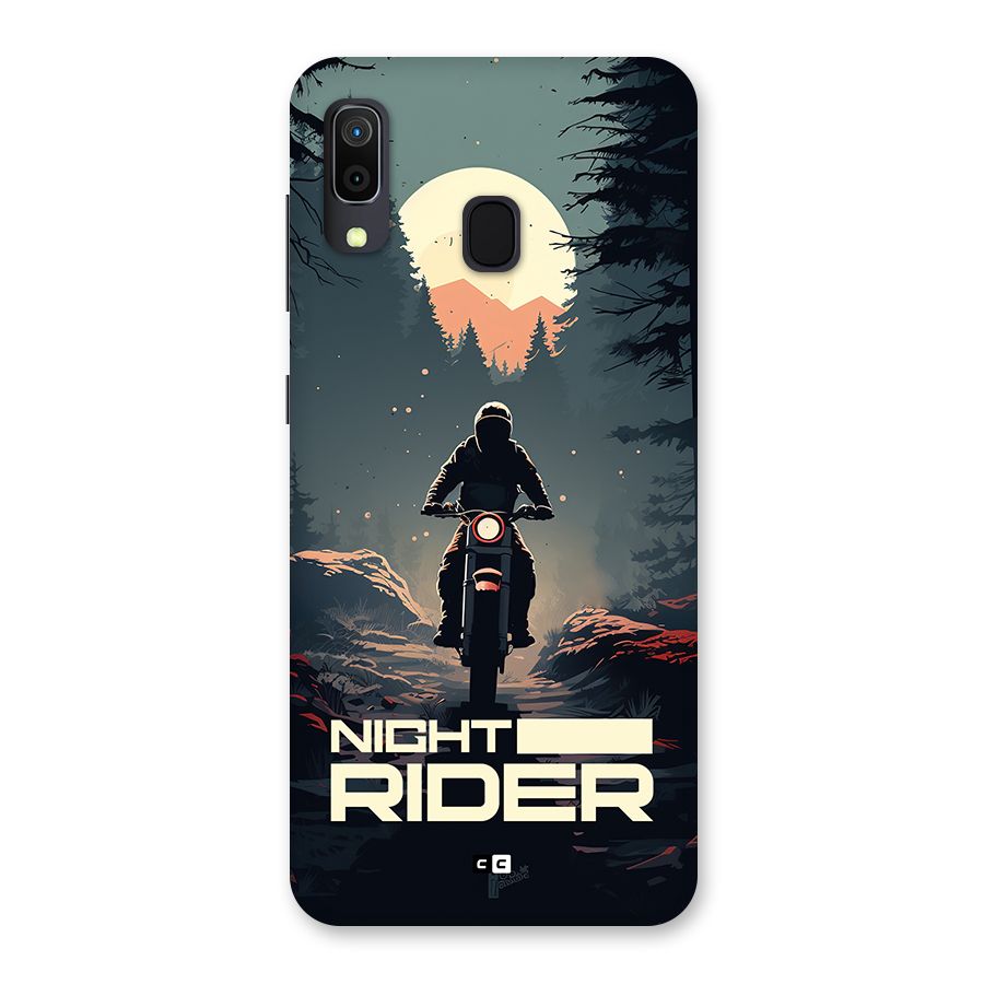 Night Rider Back Case for Galaxy A30