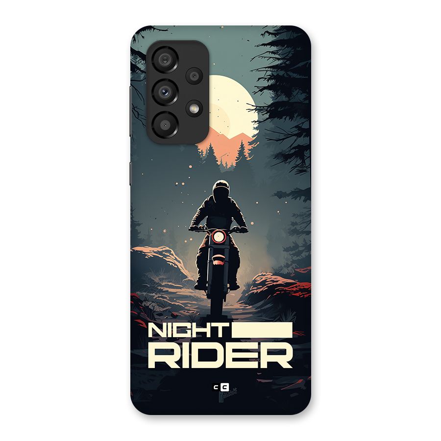 Night Rider Back Case for Galaxy A33 5G