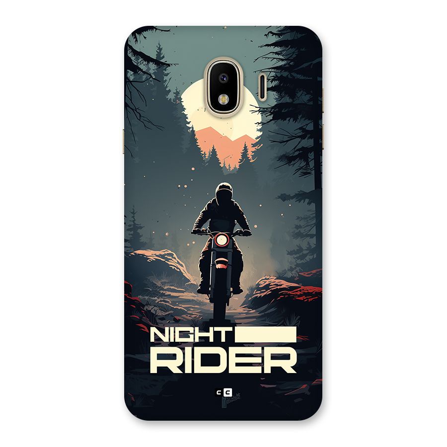 Night Rider Back Case for Galaxy J4