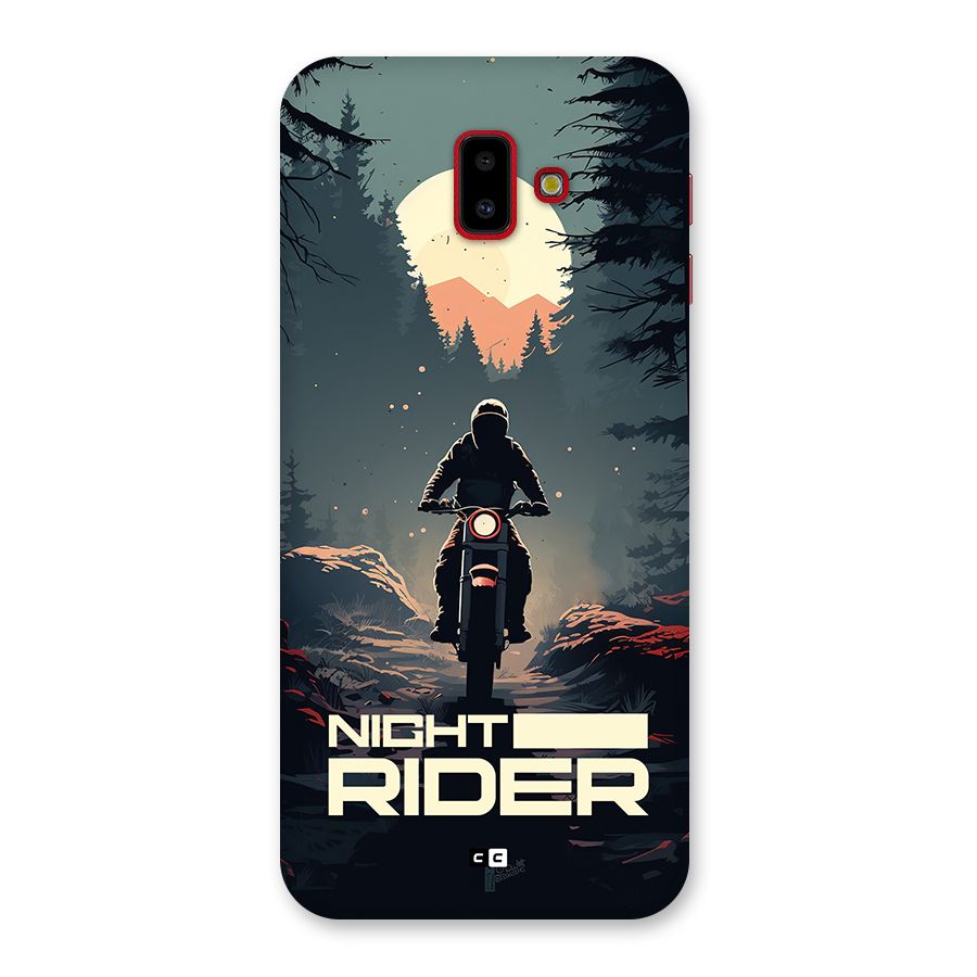 Night Rider Back Case for Galaxy J6 Plus