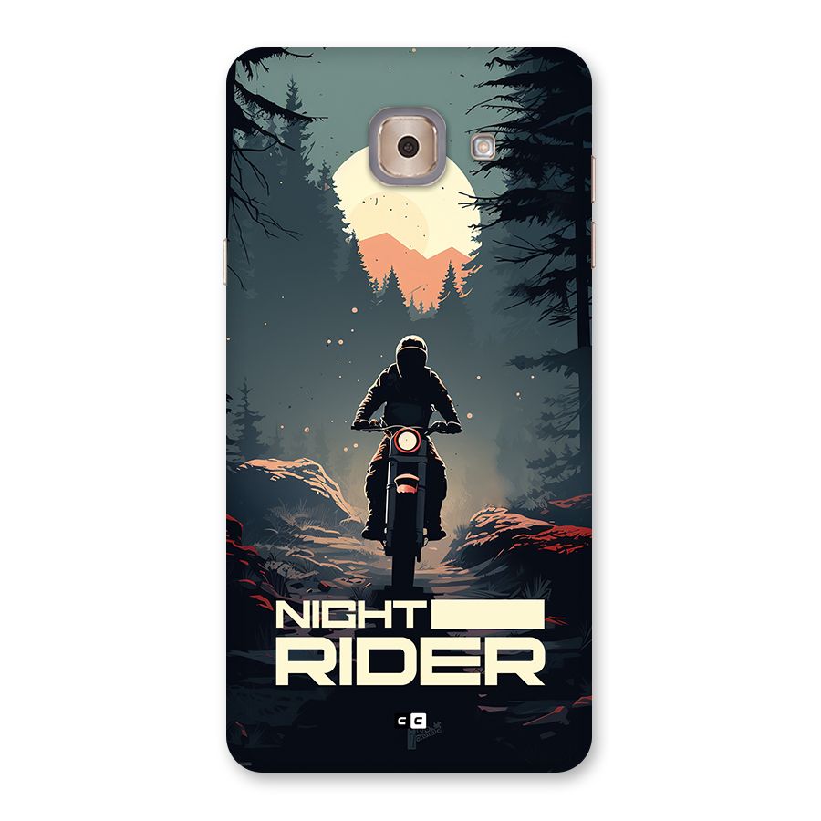 Night Rider Back Case for Galaxy J7 Max