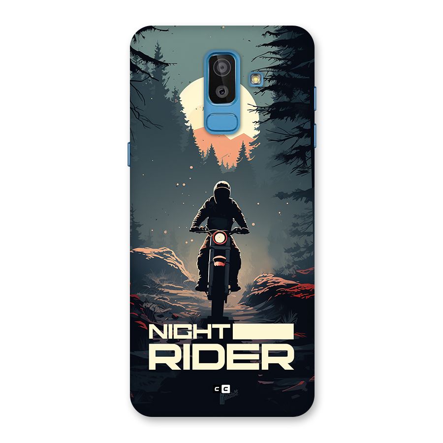 Night Rider Back Case for Galaxy J8