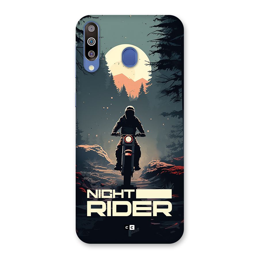 Night Rider Back Case for Galaxy M30