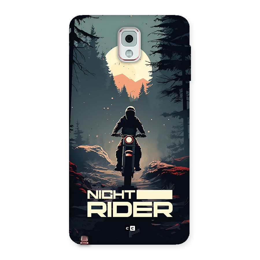Night Rider Back Case for Galaxy Note 3
