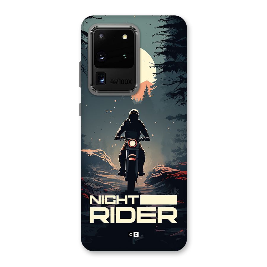 Night Rider Back Case for Galaxy S20 Ultra