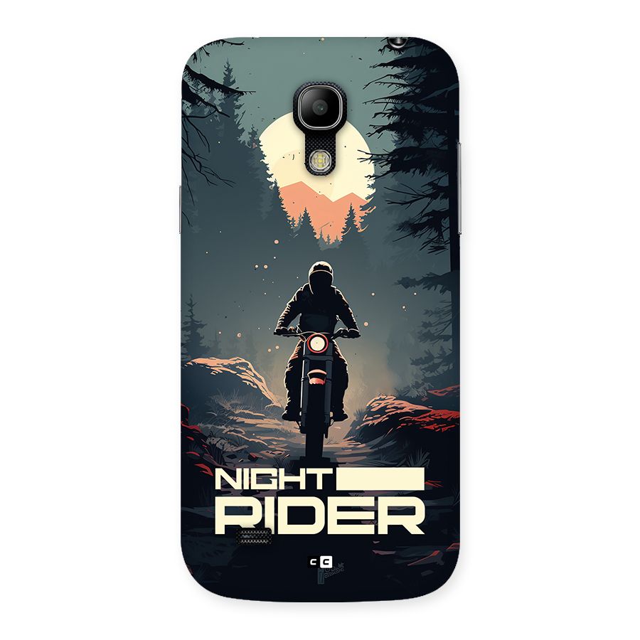 Night Rider Back Case for Galaxy S4 Mini