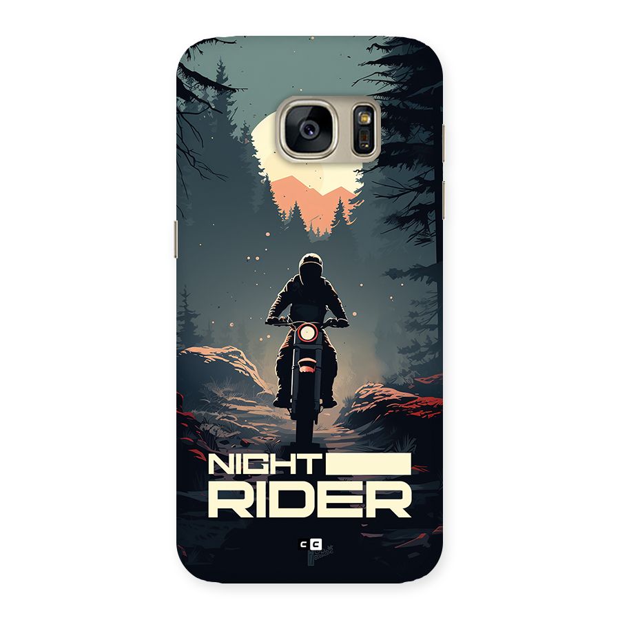 Night Rider Back Case for Galaxy S7