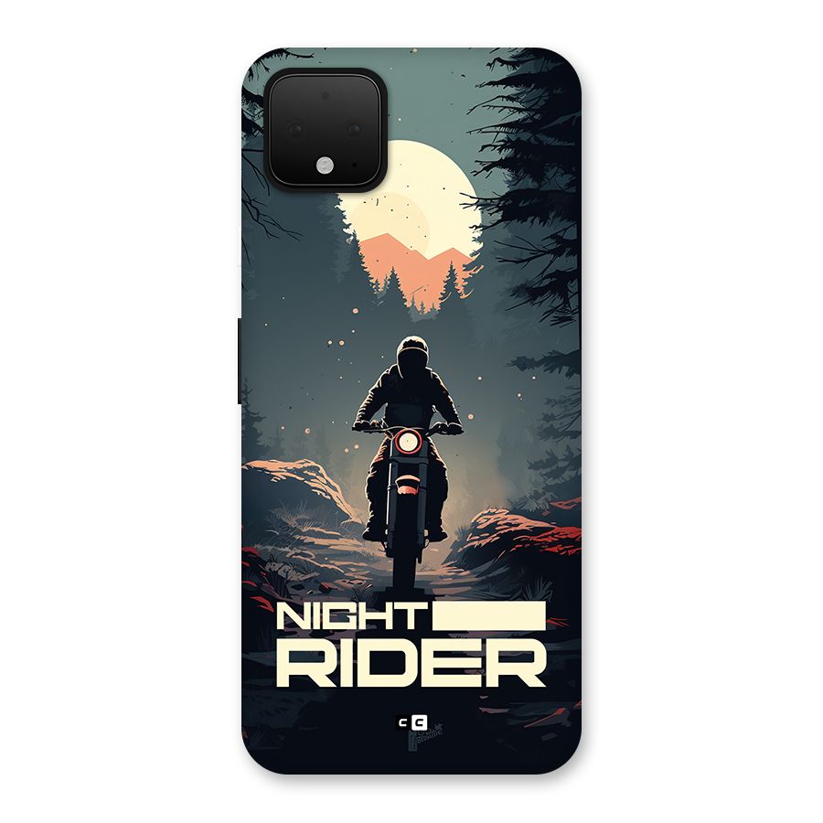 Night Rider Back Case for Google Pixel 4 XL