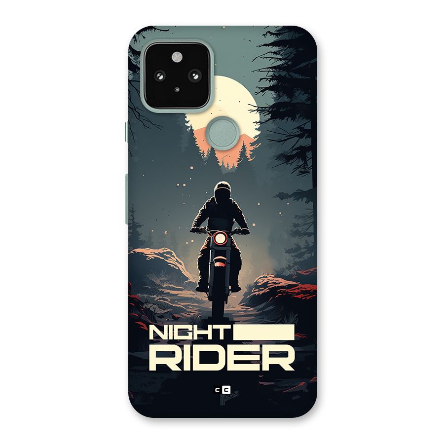 Night Rider Back Case for Google Pixel 5