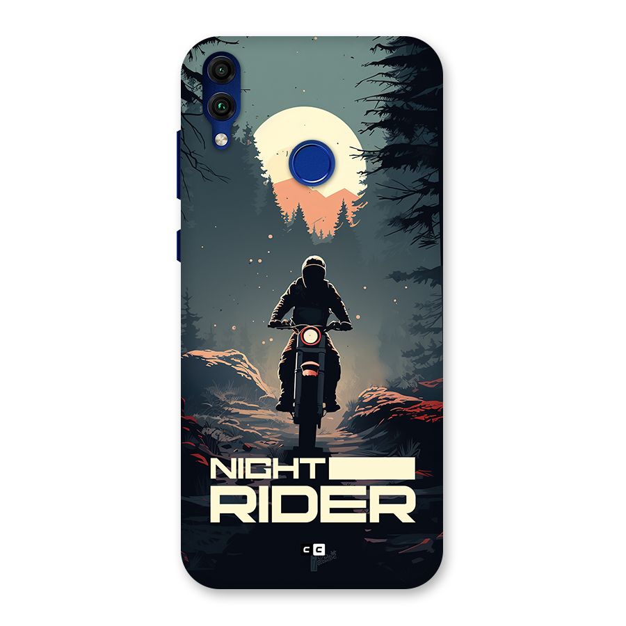 Night Rider Back Case for Honor 8C