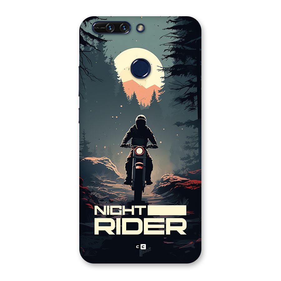 Night Rider Back Case for Honor 8 Pro