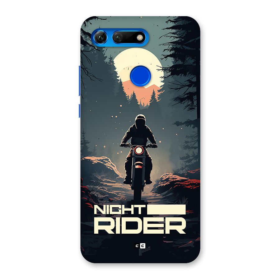 Night Rider Back Case for Honor View 20