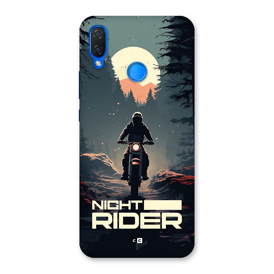 Night Rider Back Case for Huawei P Smart Plus