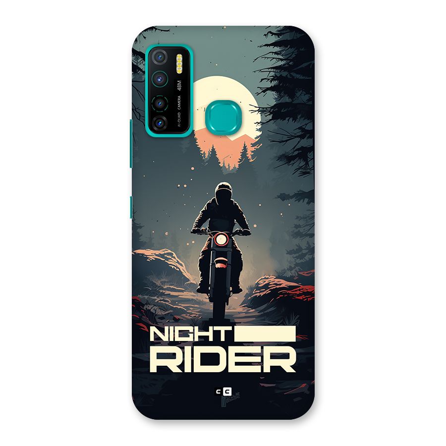 Night Rider Back Case for Infinix Hot 9 Pro