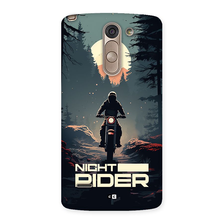 Night Rider Back Case for LG G3 Stylus