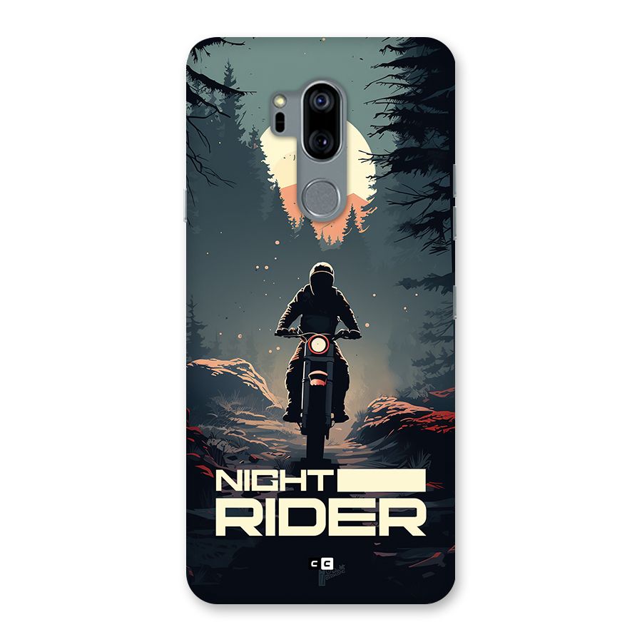 Night Rider Back Case for LG G7
