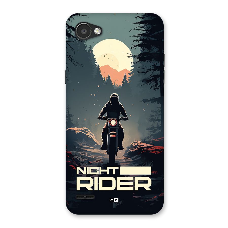 Night Rider Back Case for LG Q6