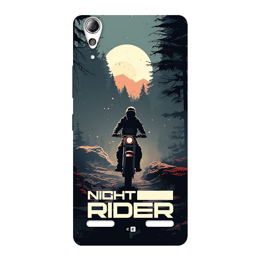 Night Rider Back Case for Lenovo A6000 Plus