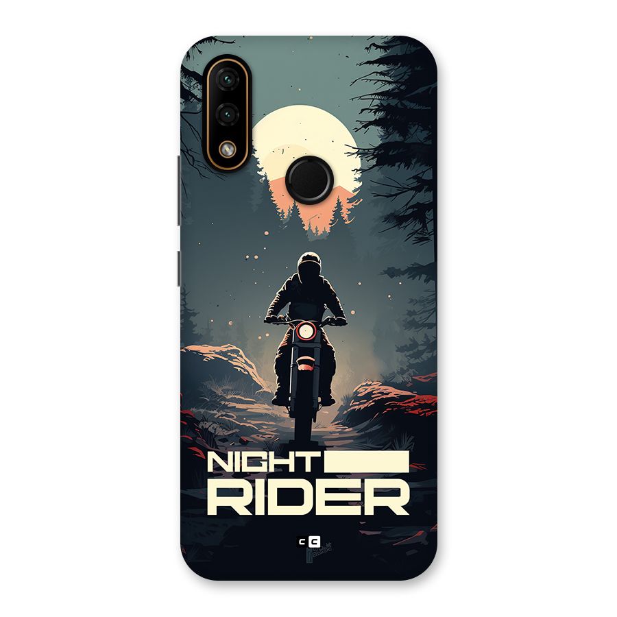 Night Rider Back Case for Lenovo A6 Note