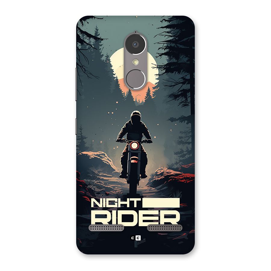 Night Rider Back Case for Lenovo K6 Power