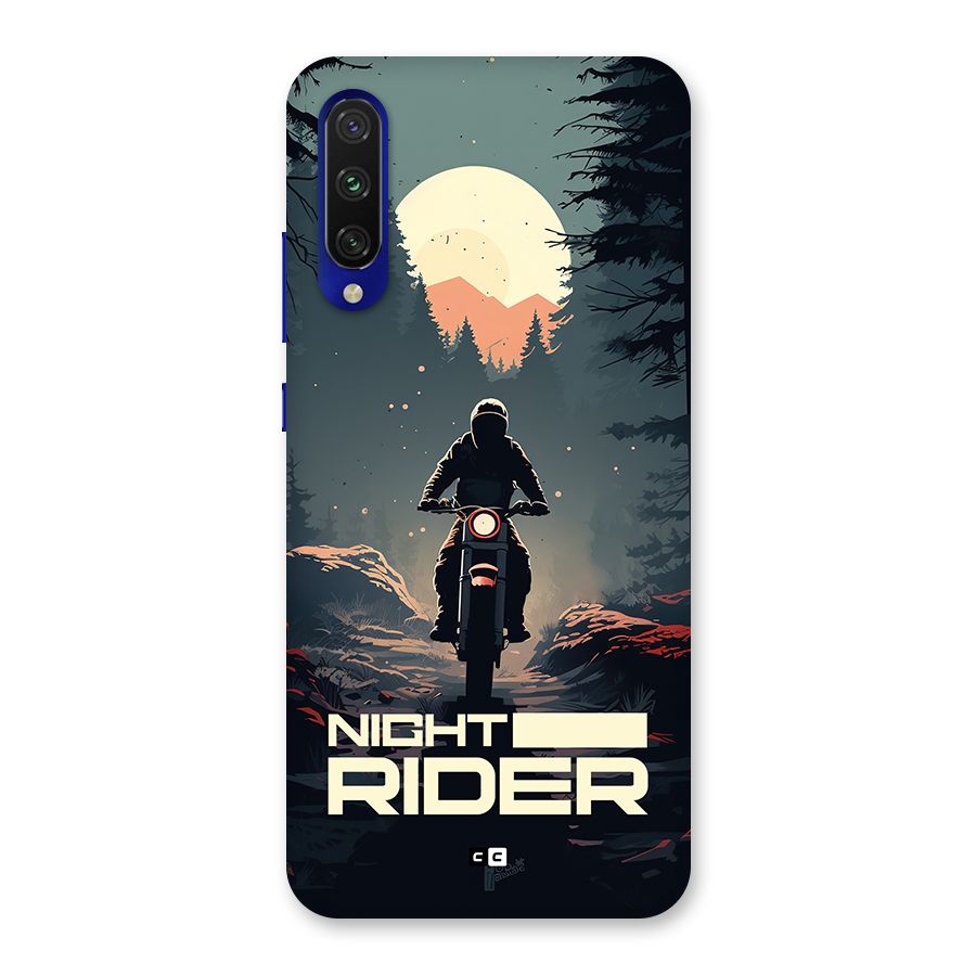 Night Rider Back Case for Mi A3