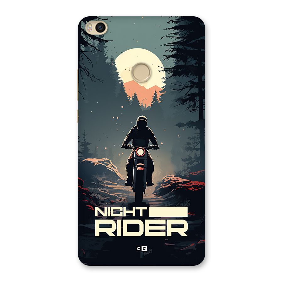 Night Rider Back Case for Mi Max 2